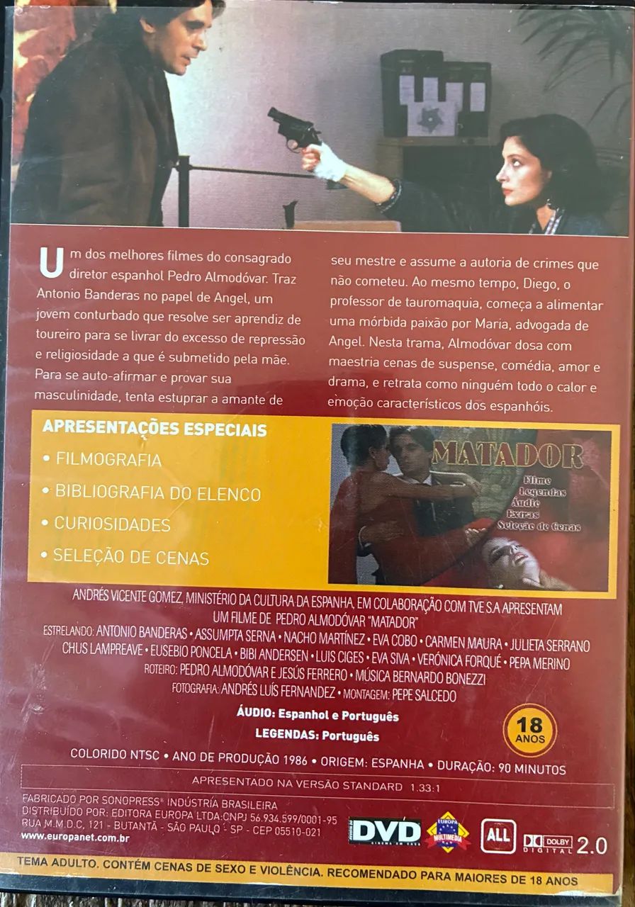 DVD - O MATADOR - Foto 3