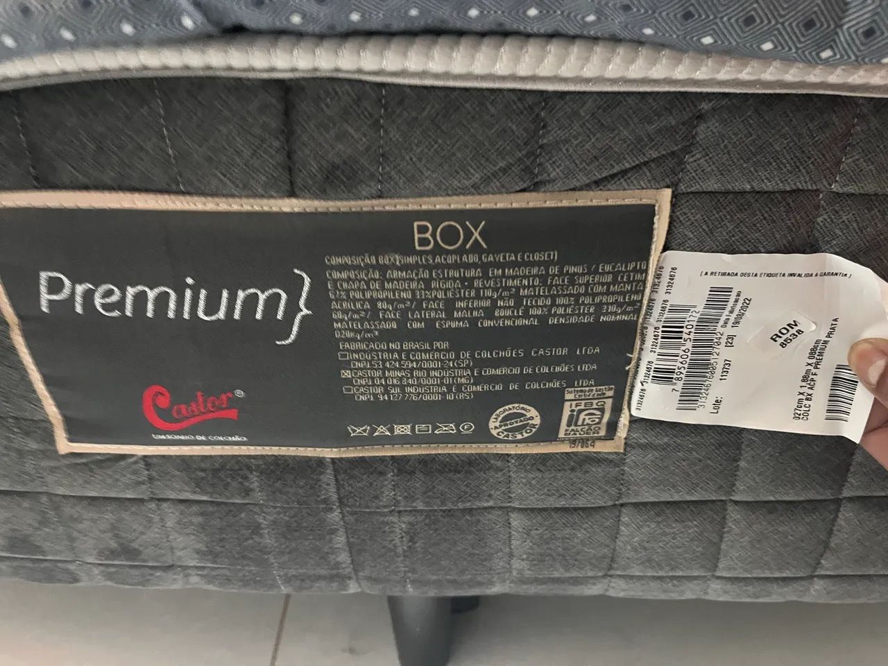 CAMA BOX DE SOLTEIRO COM CAMA EMBAIXO (ROUPAS DE CAMA INCLUSAS) - Foto 3