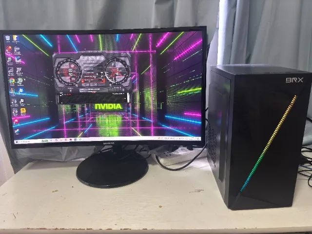 Computador com led I3 - placa de video - 4GB de Ram - Foto 5