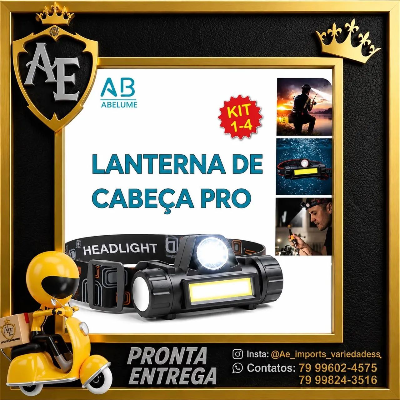 Laterna de Cabeça 