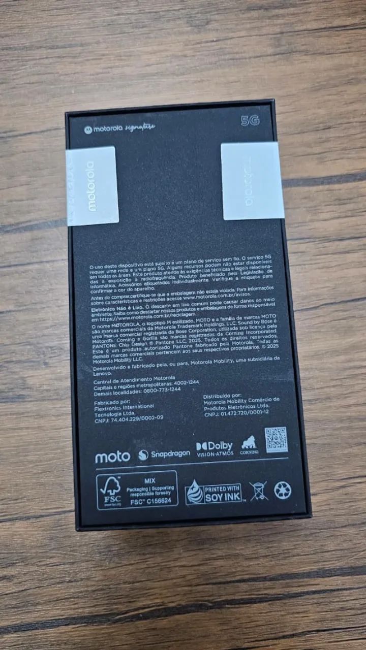 Motorola Signature 5G 512GB 12GB 50MP Sony Lytia 100x, AMOLED, Verde - Lacrado - Foto 2