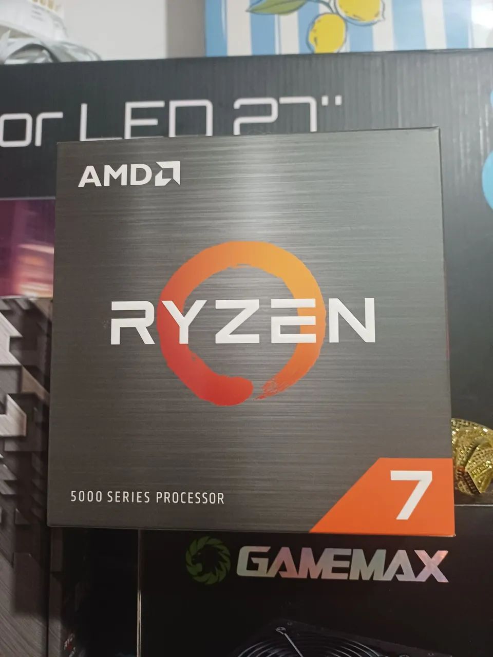 Processador Ryzen 7 5800xt Novo