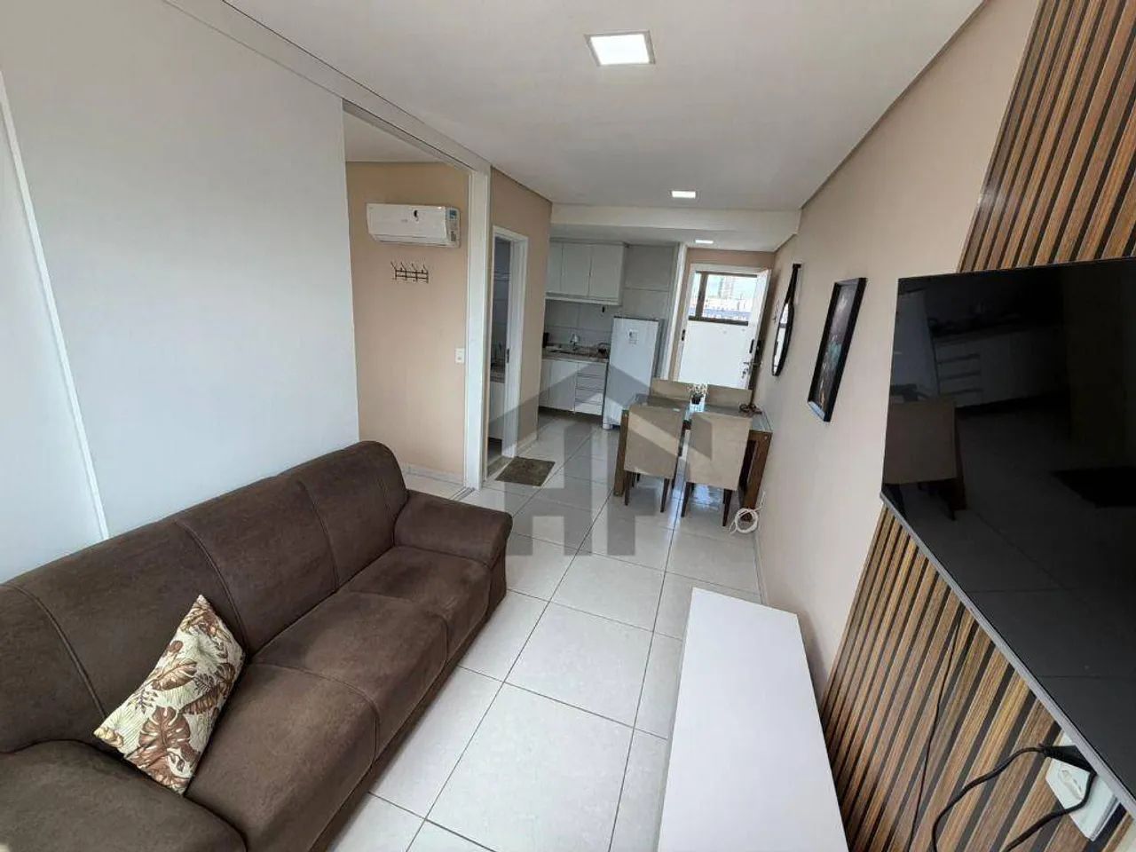 Flat mobiliado de 30m² para alugar, com 1 quarto, localizado no Aflitos, Recife - Pernambu