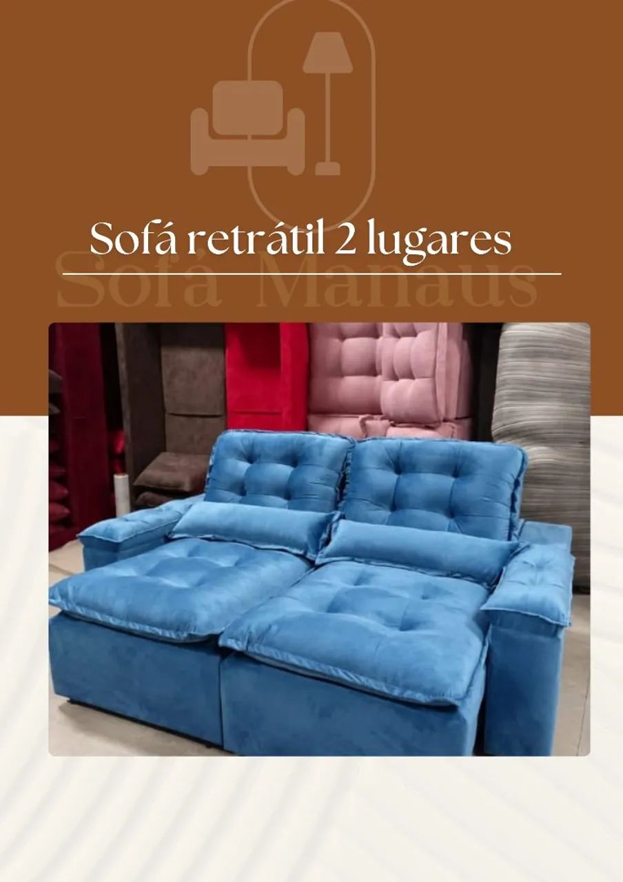 Sofá retrátil luxo a pronta entrega @@@@ - Foto 3