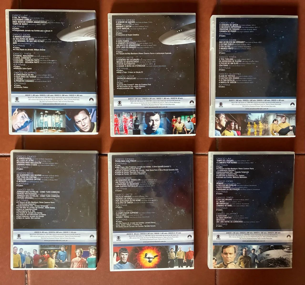 DVDs Jornada nas Estrelas 1 e 2 temporadas LATA DECORATIVA - Foto 3