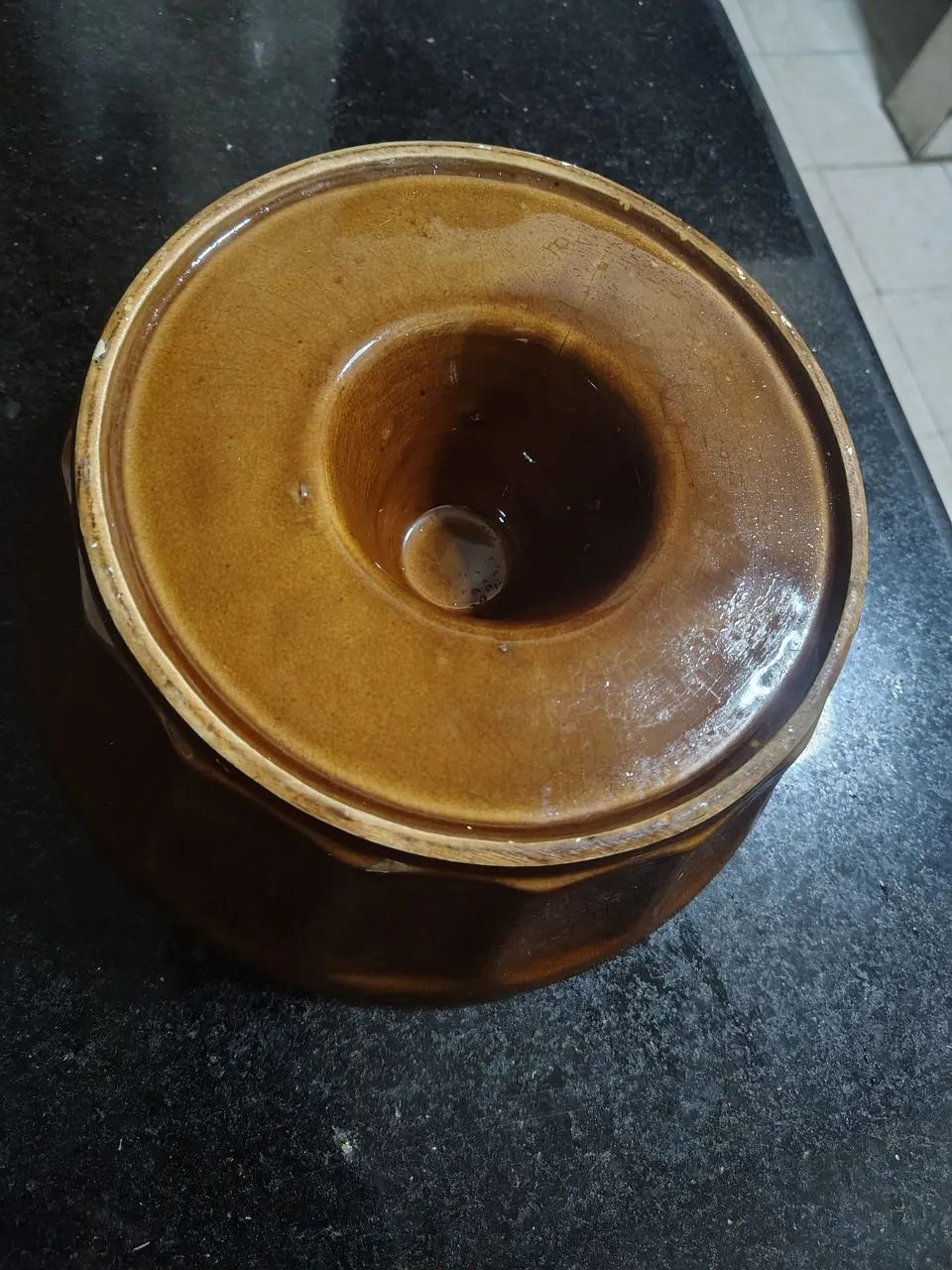 Forma de bolo cerâmica antiga - Foto 4
