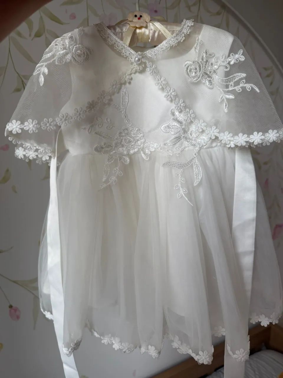 Vestido batizado para bebê 
