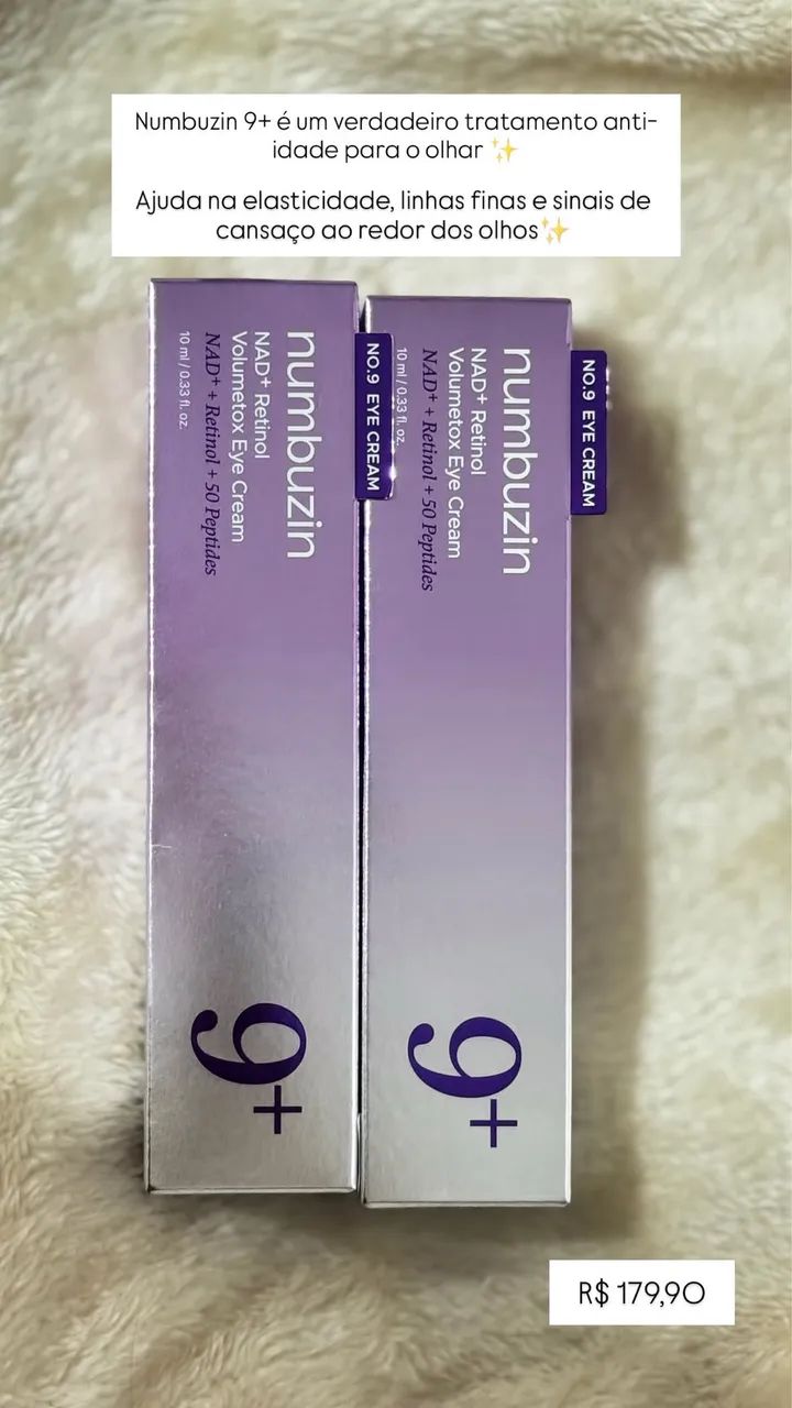Numbuzin 9+ Eye cream 