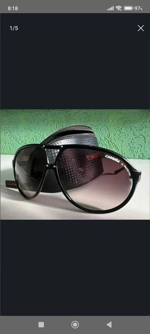 Vendo óculos CARRERA... ORIGINAL....AC.TROCAS - Foto 4