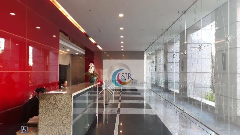 Conjunto com 175m², mobiliado, com divisórias, com ar condicionado, piso elevado em porcel - Foto 5