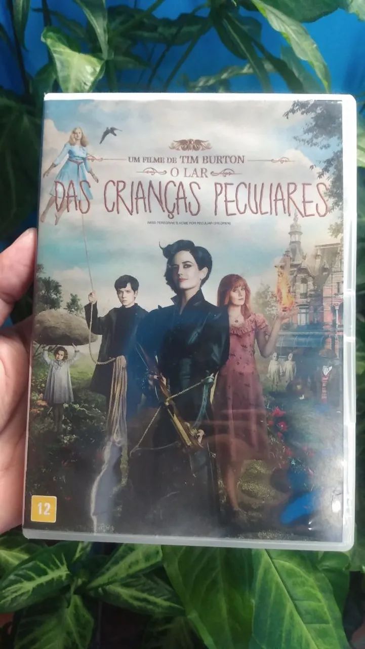 DVD original o lar das crianças peculiares. 