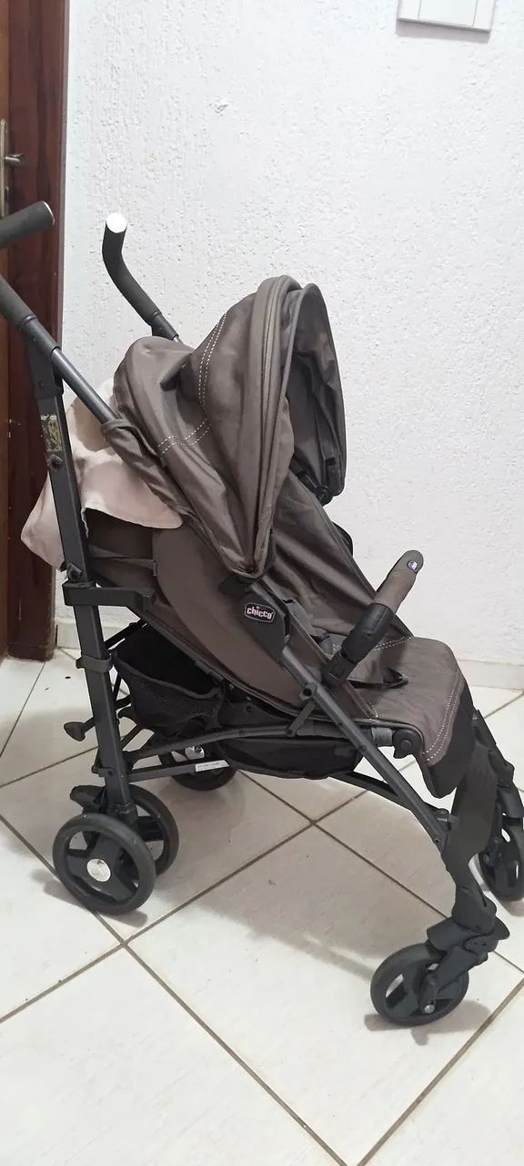 Carrinho De Bebê Chicco Liteway - Muito Conservado (Tipo Guarda-chuva)
