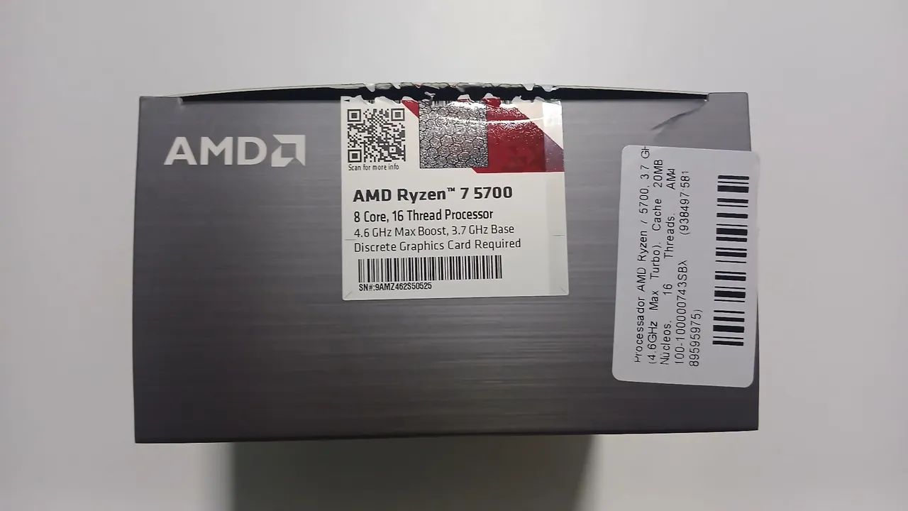 Processador AMD Ryzen 7 5700 - Foto 4