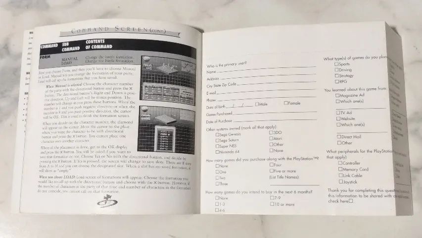 Playstation PS1 Manual Revelations Persona Original Americano - Foto 3