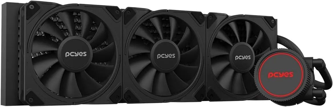 WATER COOLER SANGUE FRIO 3 BLACK VULCAN 360MM - Foto 2