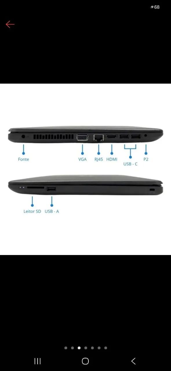 Notebook HP i5 8g - 14" - Foto 5