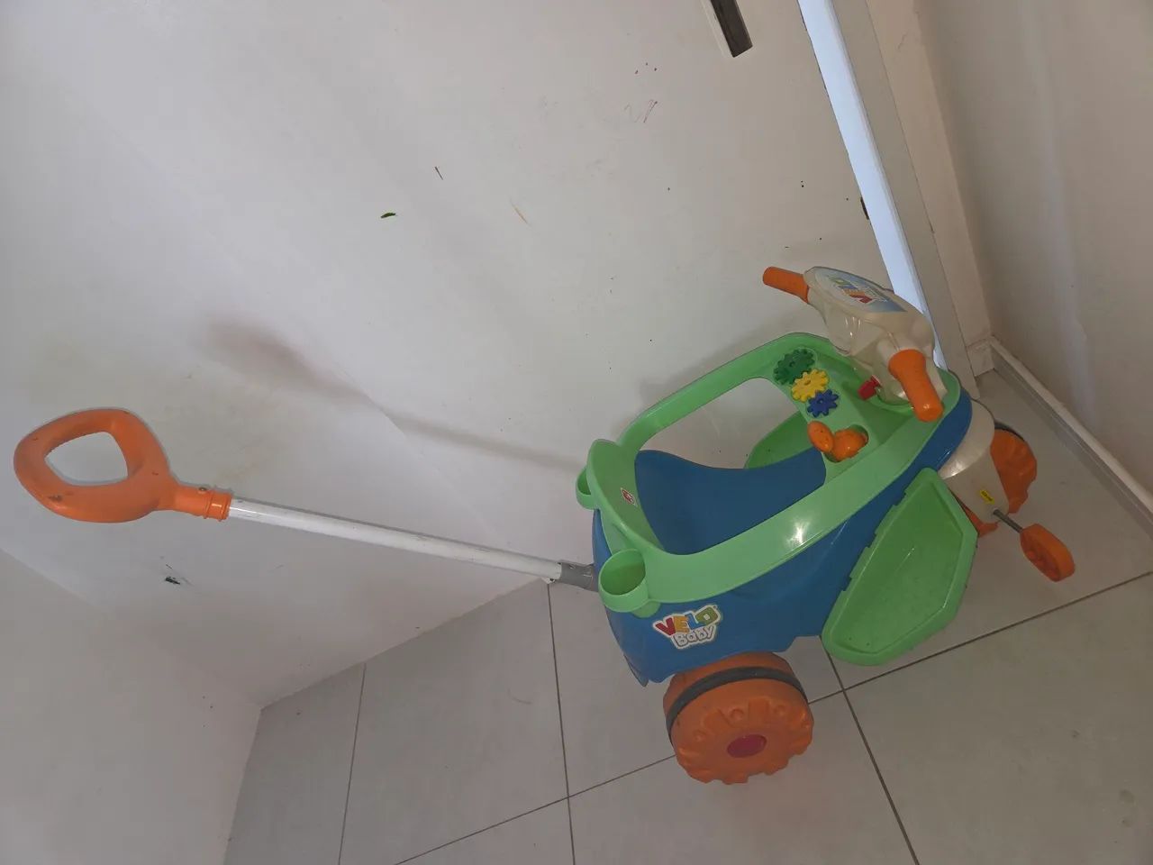 TRICICLO INFANTIL BANDEIRANTE VELOBABY - Foto 2