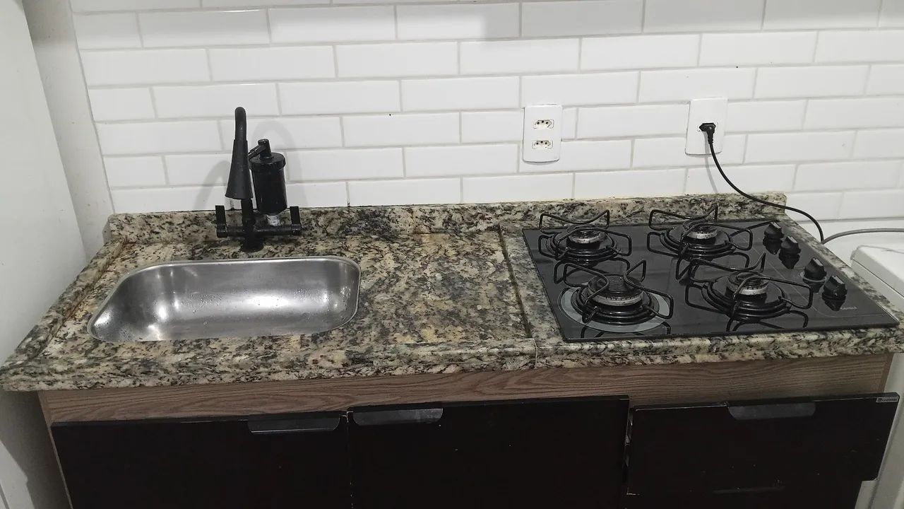 Bancada cozinha em granito com cuba  - Foto 5
