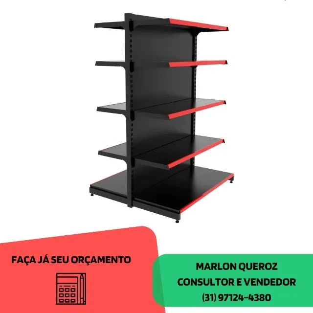 Gondola de Centro Preta Polar 