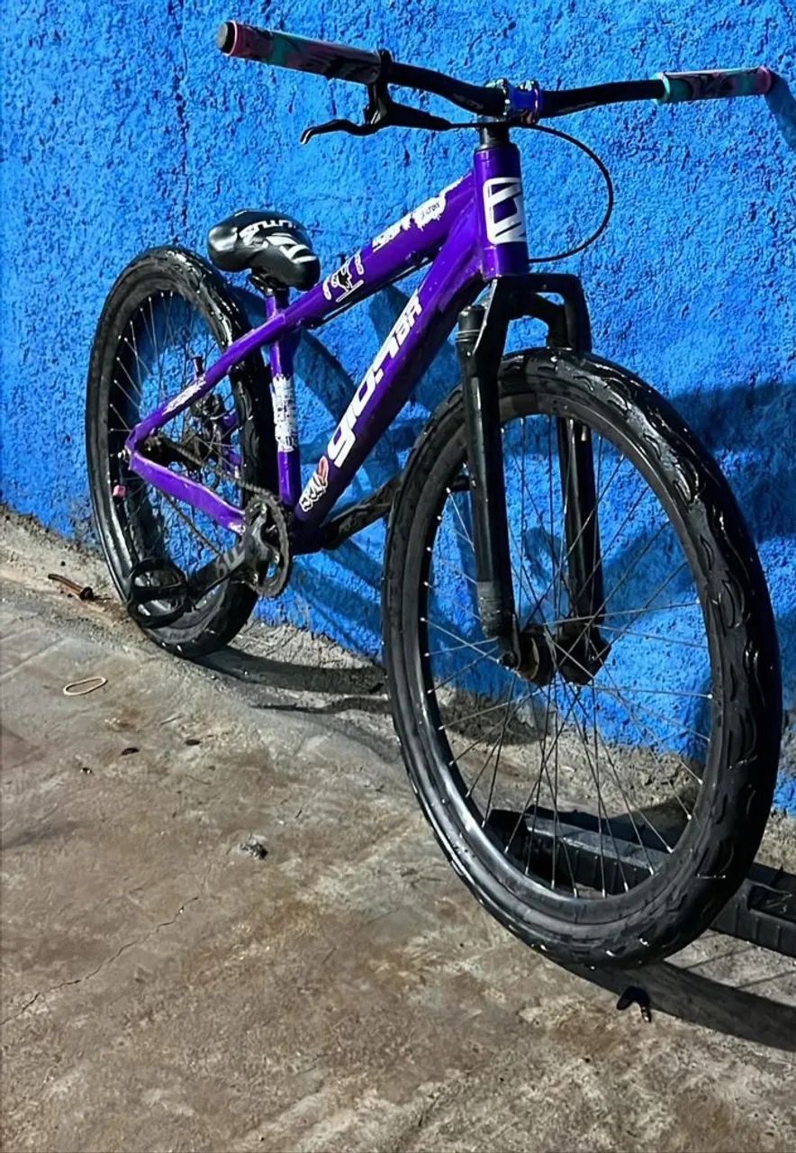 Gios 4trixx aro 26 cor roxa  - Foto 2