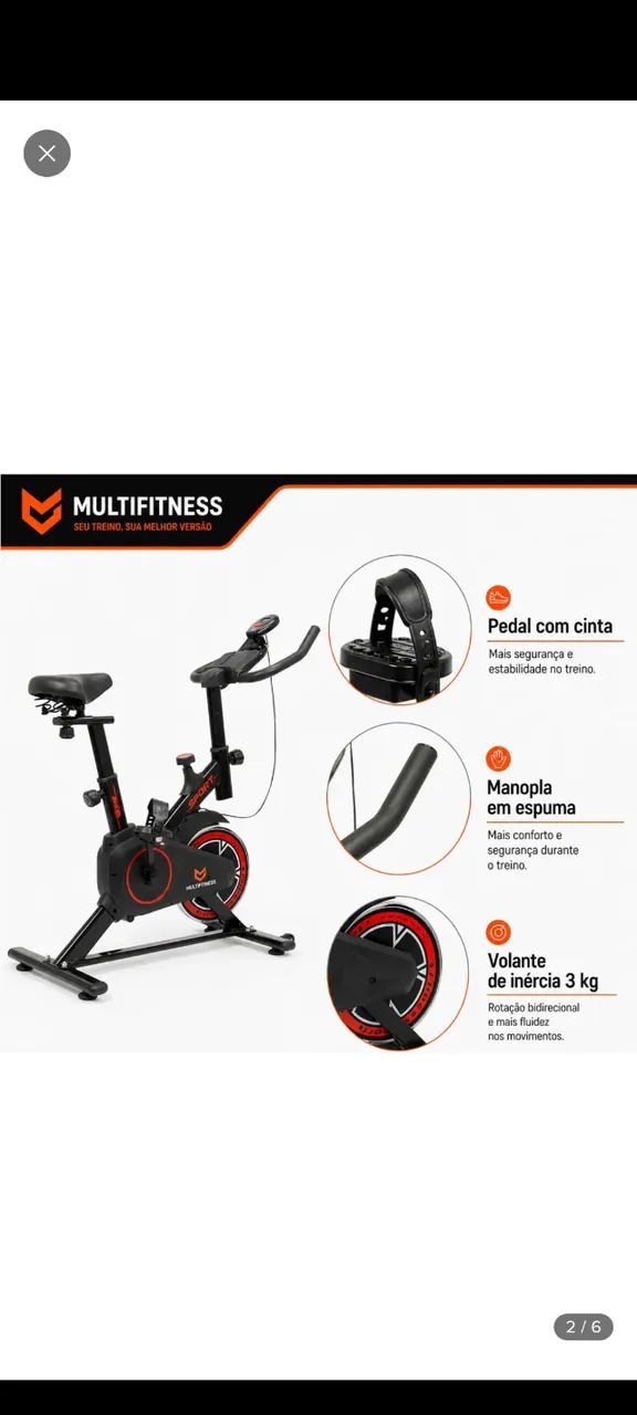 Bicicleta ergométrica  - Foto 2