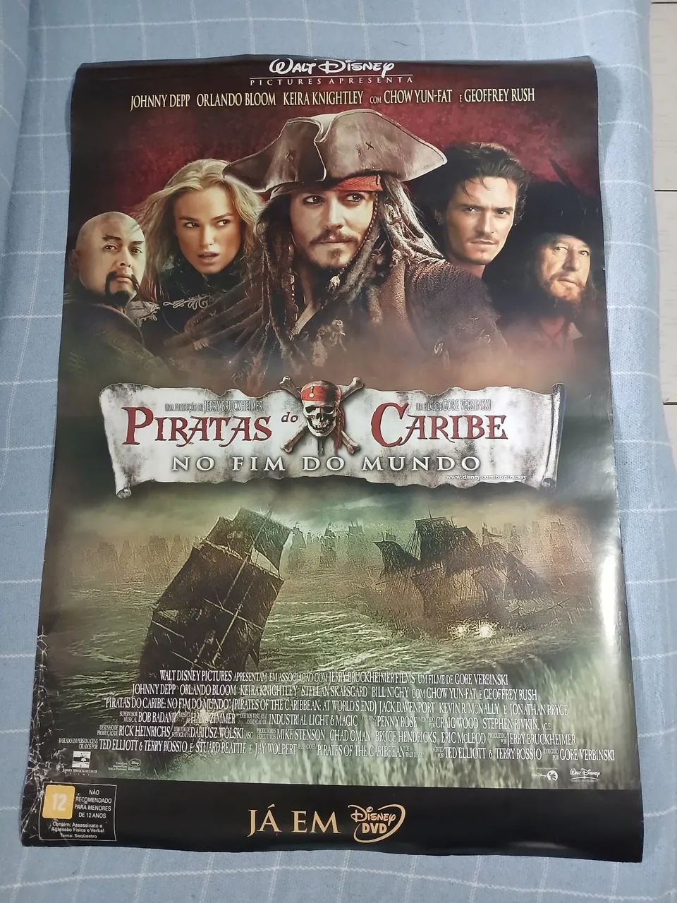 Piratas do caribe Quadrilogia pôster  - Foto 3