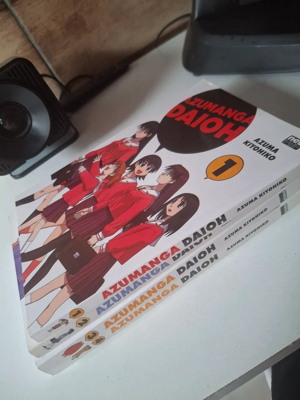 Azumanga daioh completo com os 4 volumes - Livros e revistas