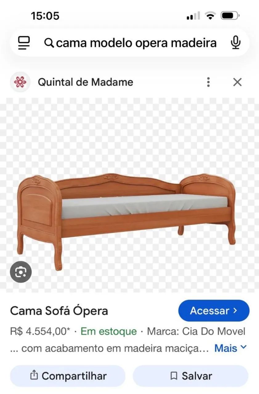Vendo Kit Berço e cama ópera - Foto 3