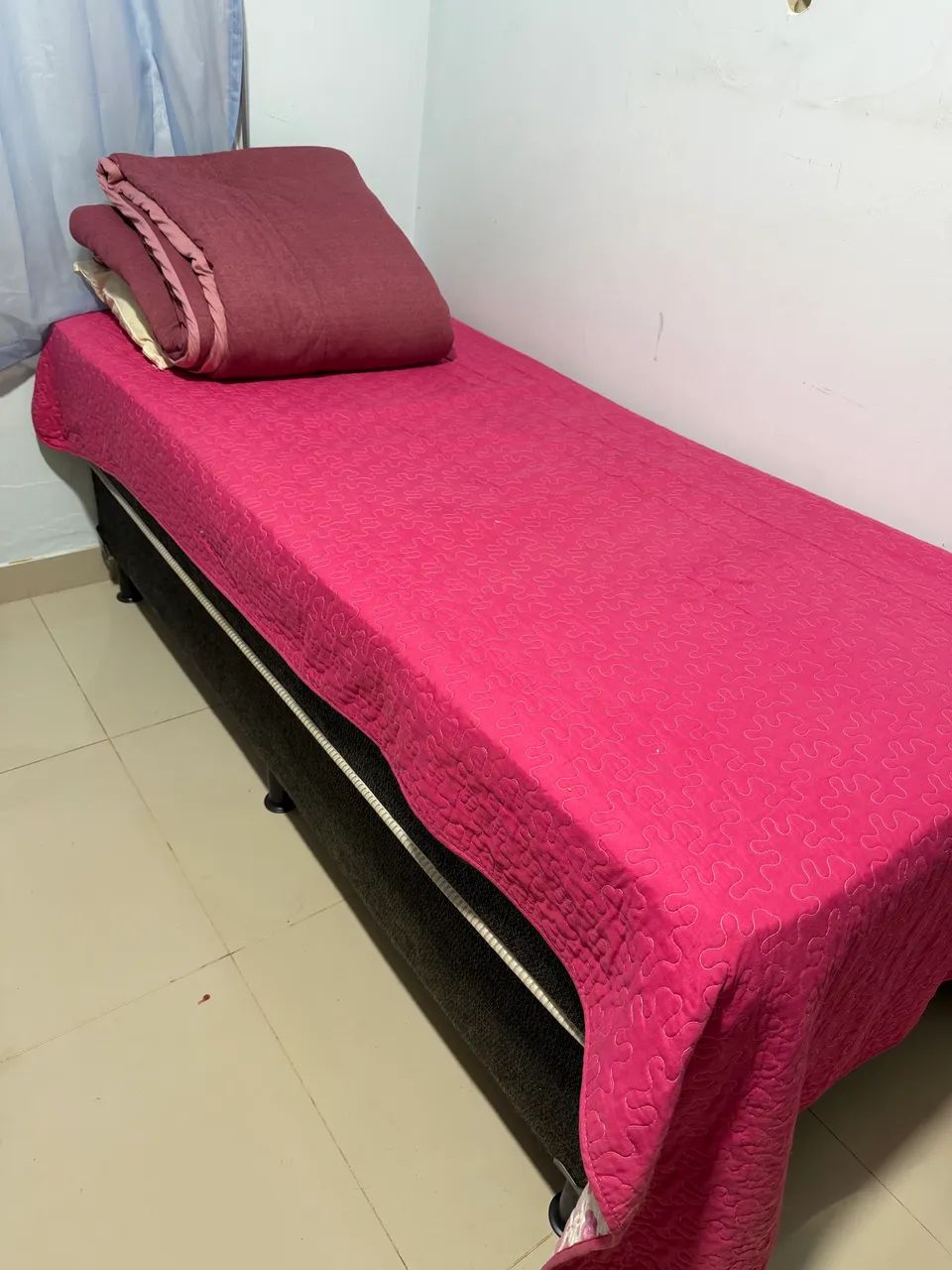 Cama box de solteiro 