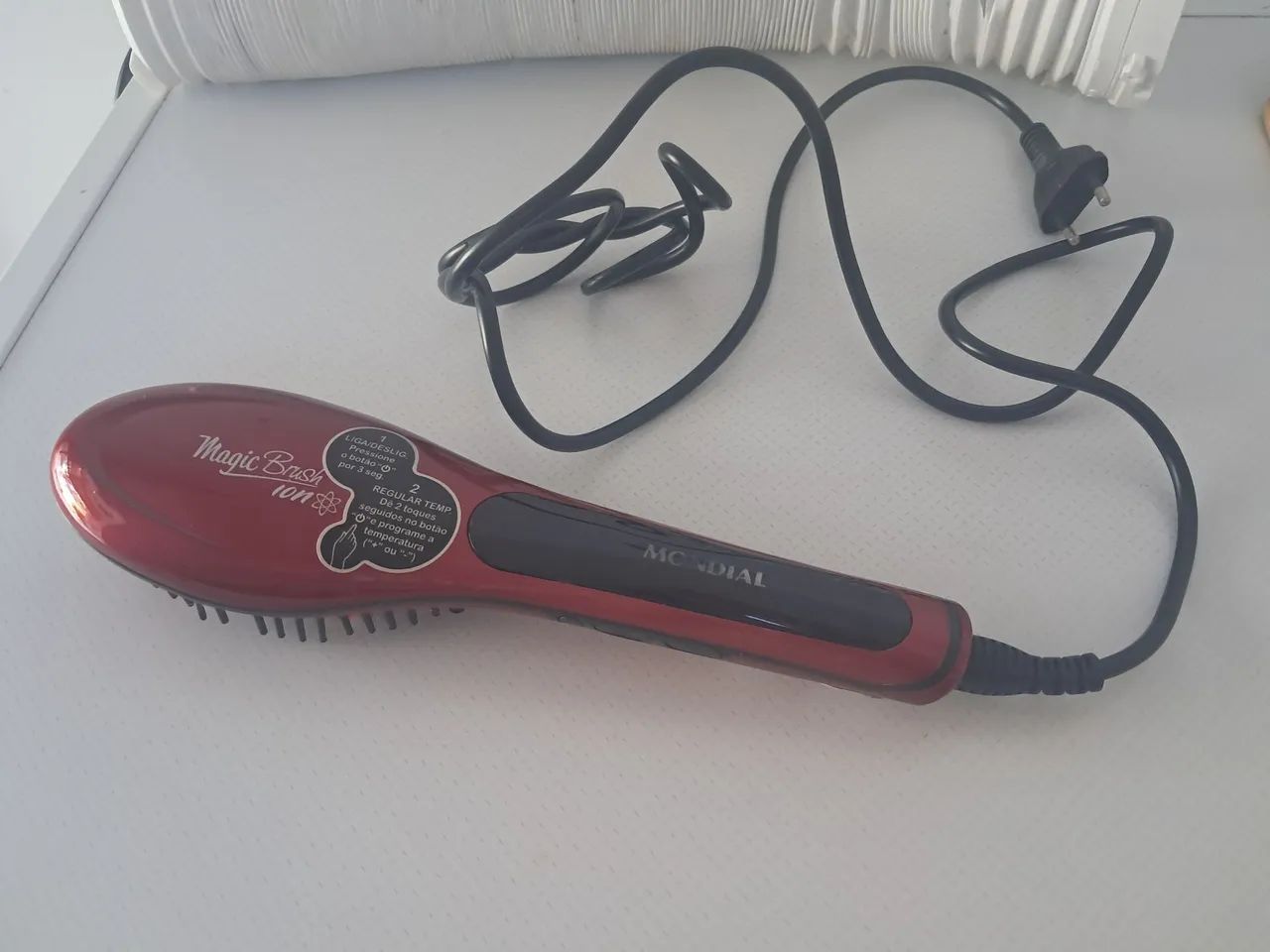 Escova de modelar cabelo