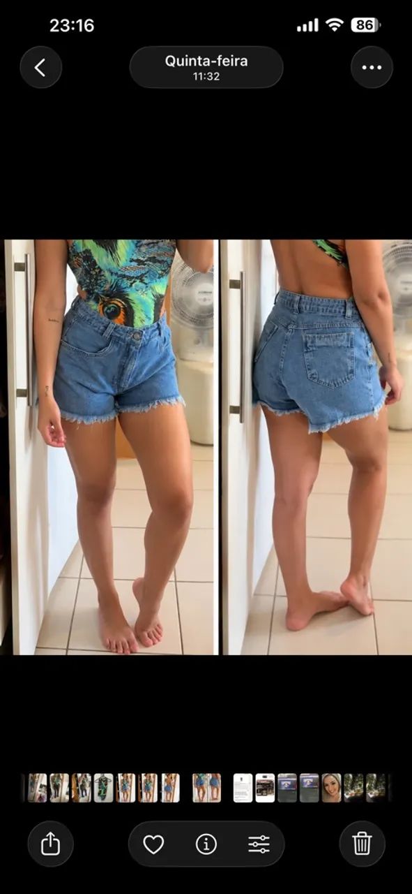 Short jeans NOVO n 38