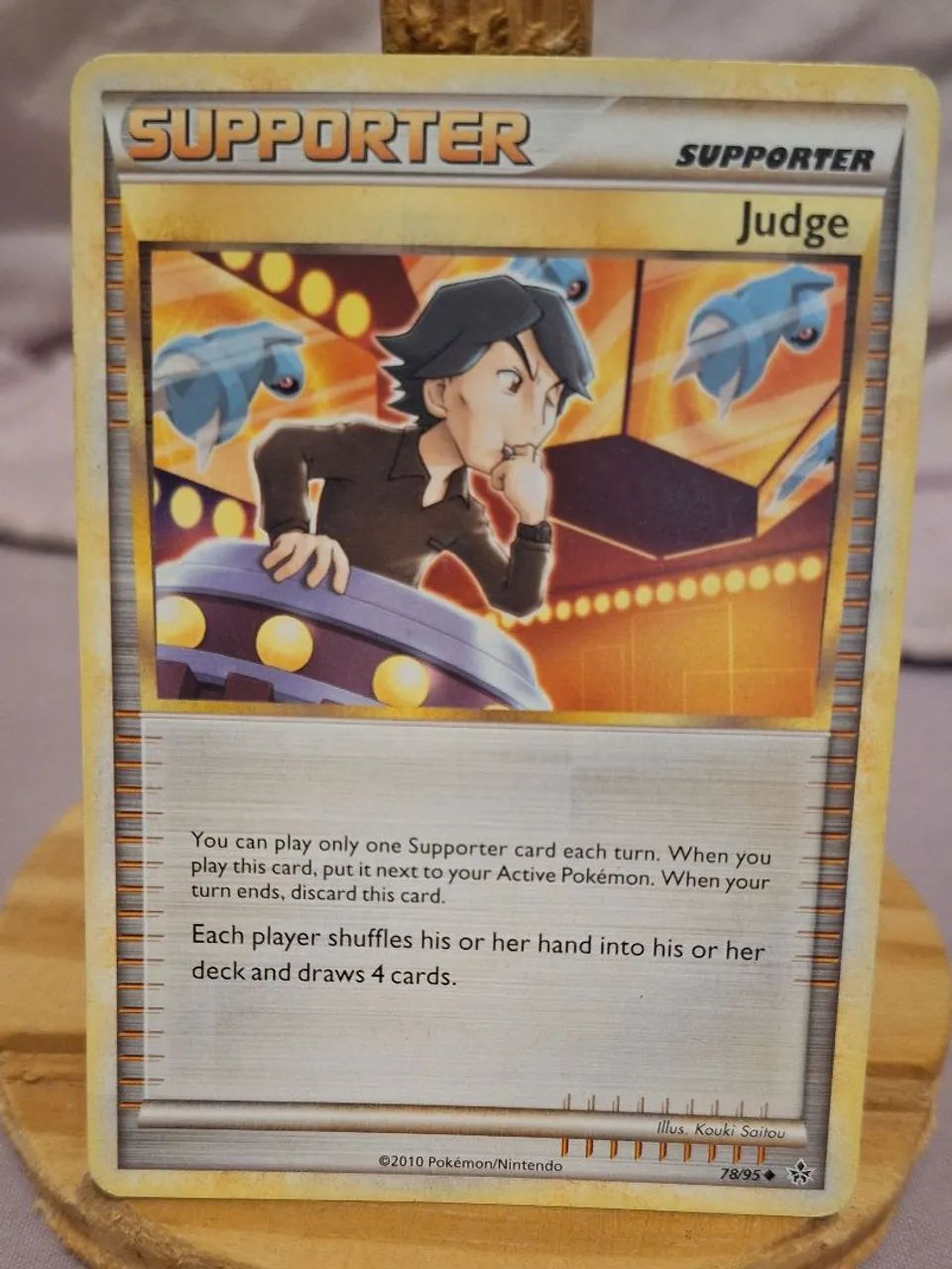Carta Pokémon Antiga Judge 78/95 - Original HGSS Unleashed