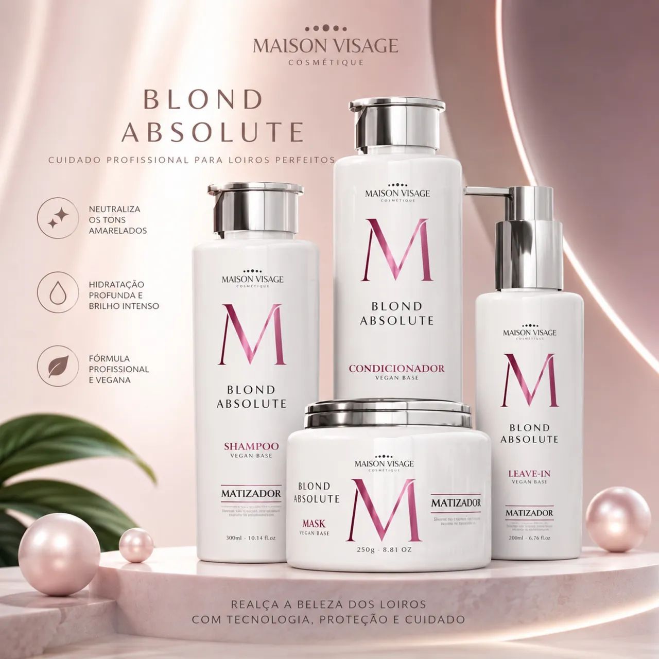 Kit Shampoo, condicionador, máscara, Leave-in - Foto 5