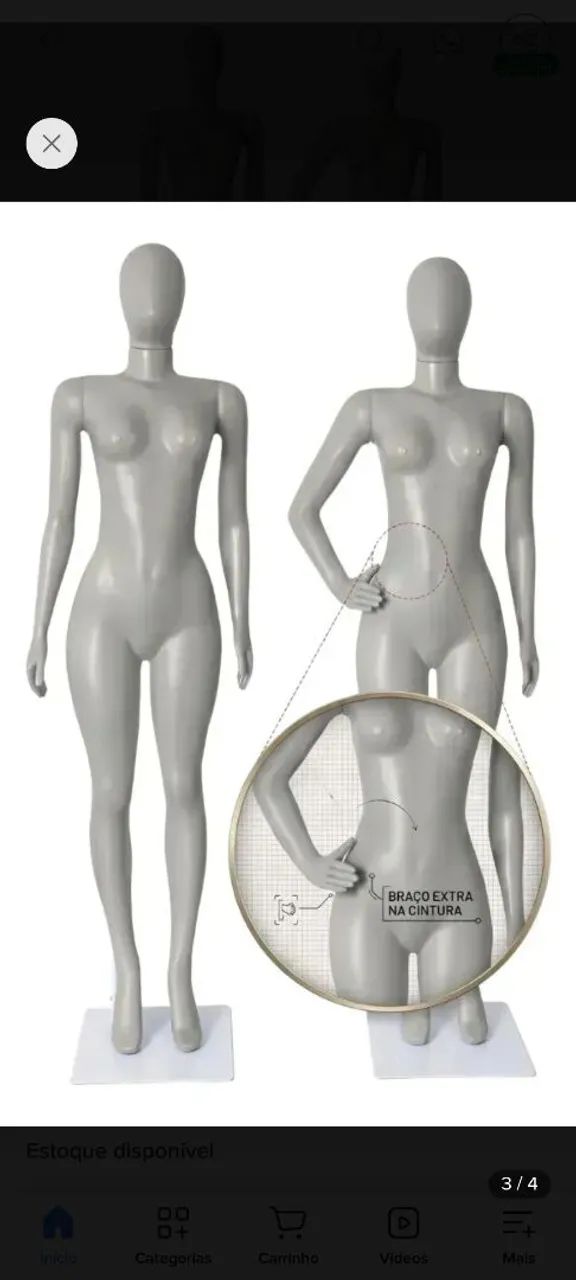 Manequim feminino  - Foto 2
