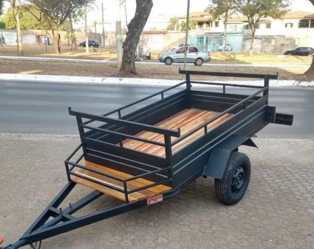 Carreta 2.00 x 1.20 c/ Cestinha | Novo de Fábrica