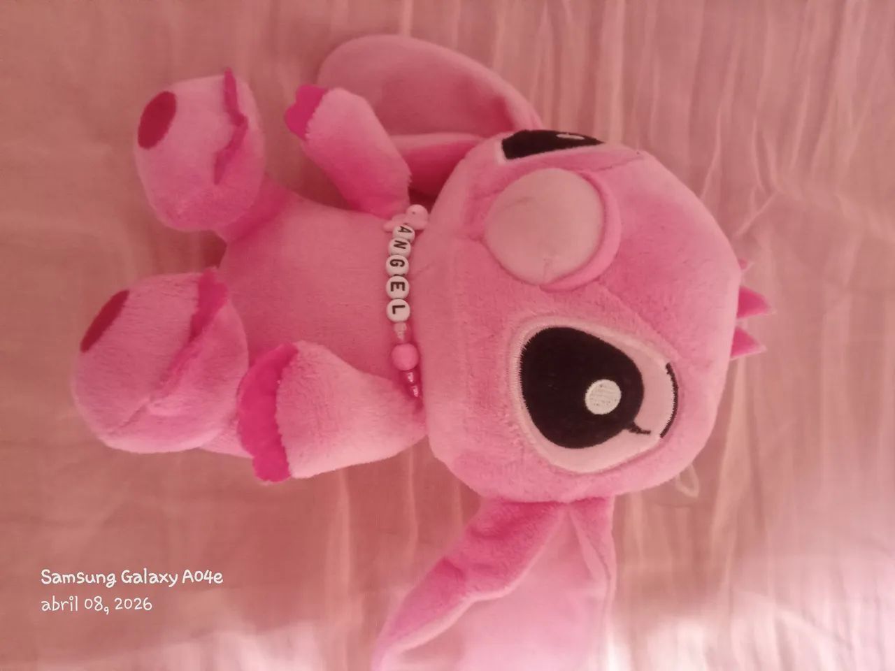 Pelúcia Stitch Rosa Guaianses - Foto 2