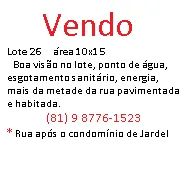 Foto - Jaboatão dos Guararapes - Engenho Velho
