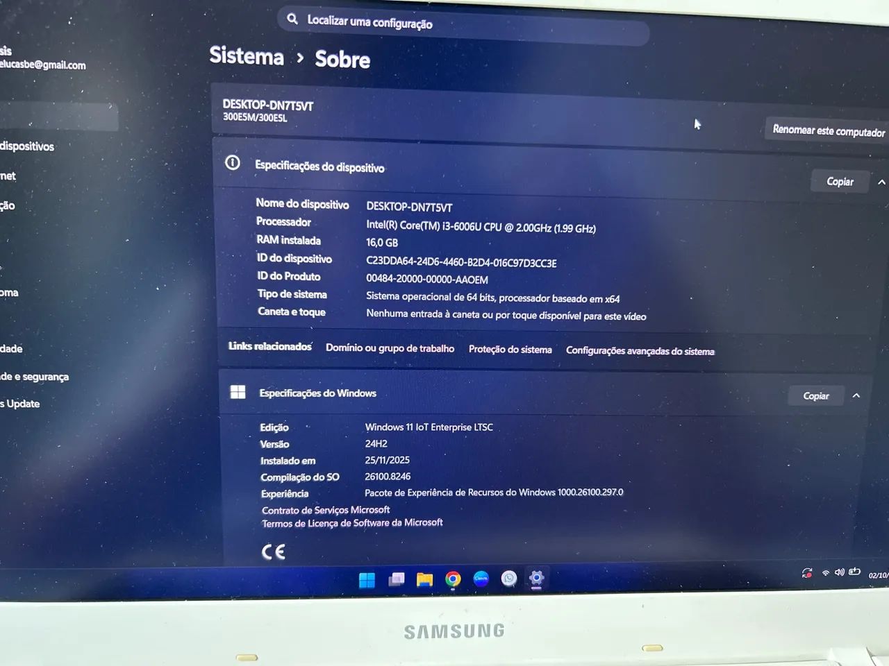 Notebook Samsung  - Foto 4