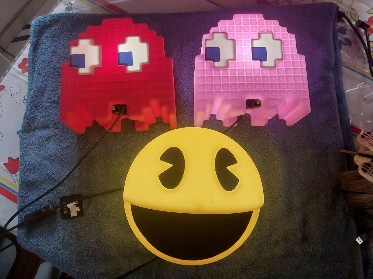 Kit 3 luminarias pac man - Foto 2