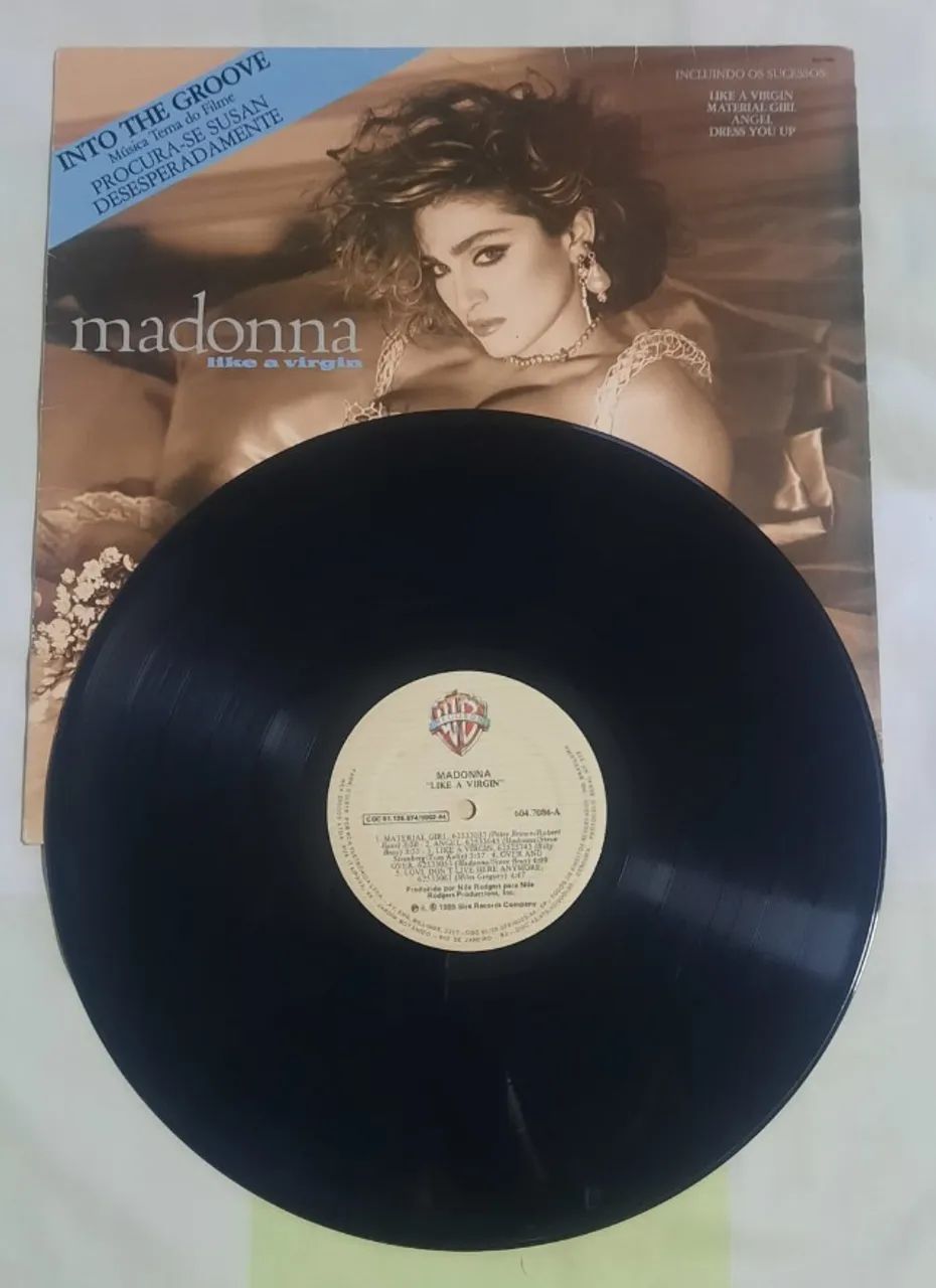 LP VINIL - MADONNA - LIKE A VIRGIN - 1985 - Foto 3