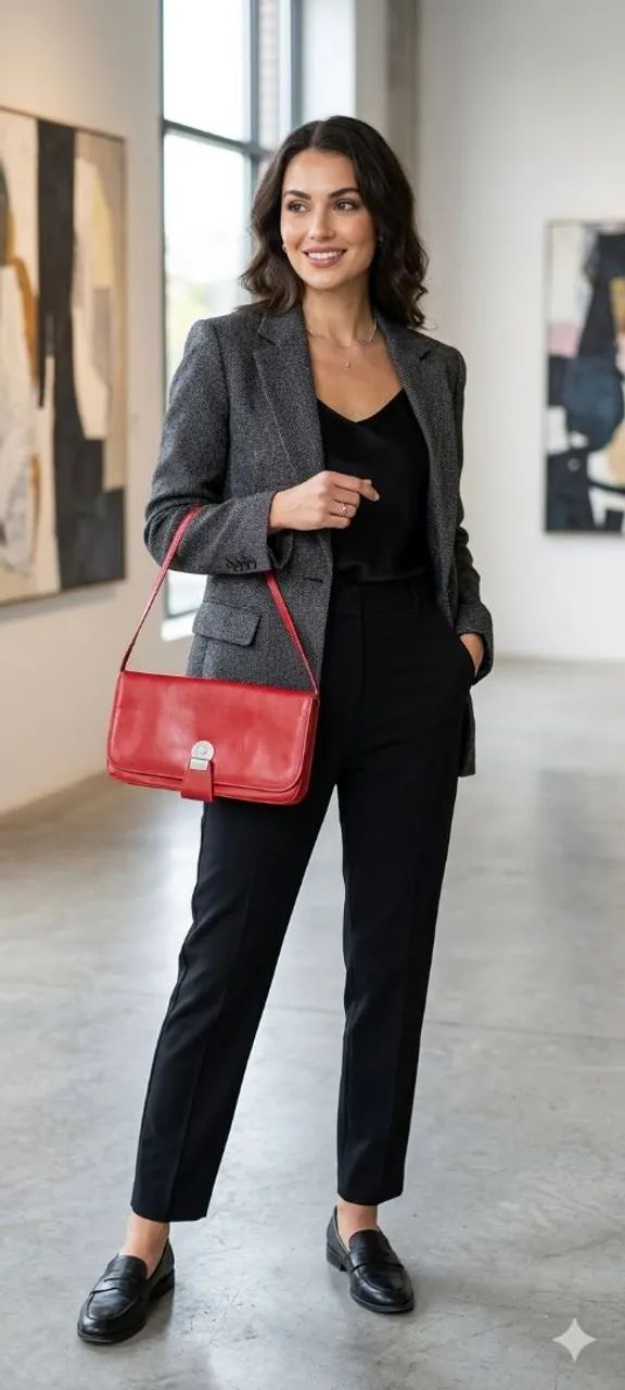 Bolsa baguete vermelha - Foto 2