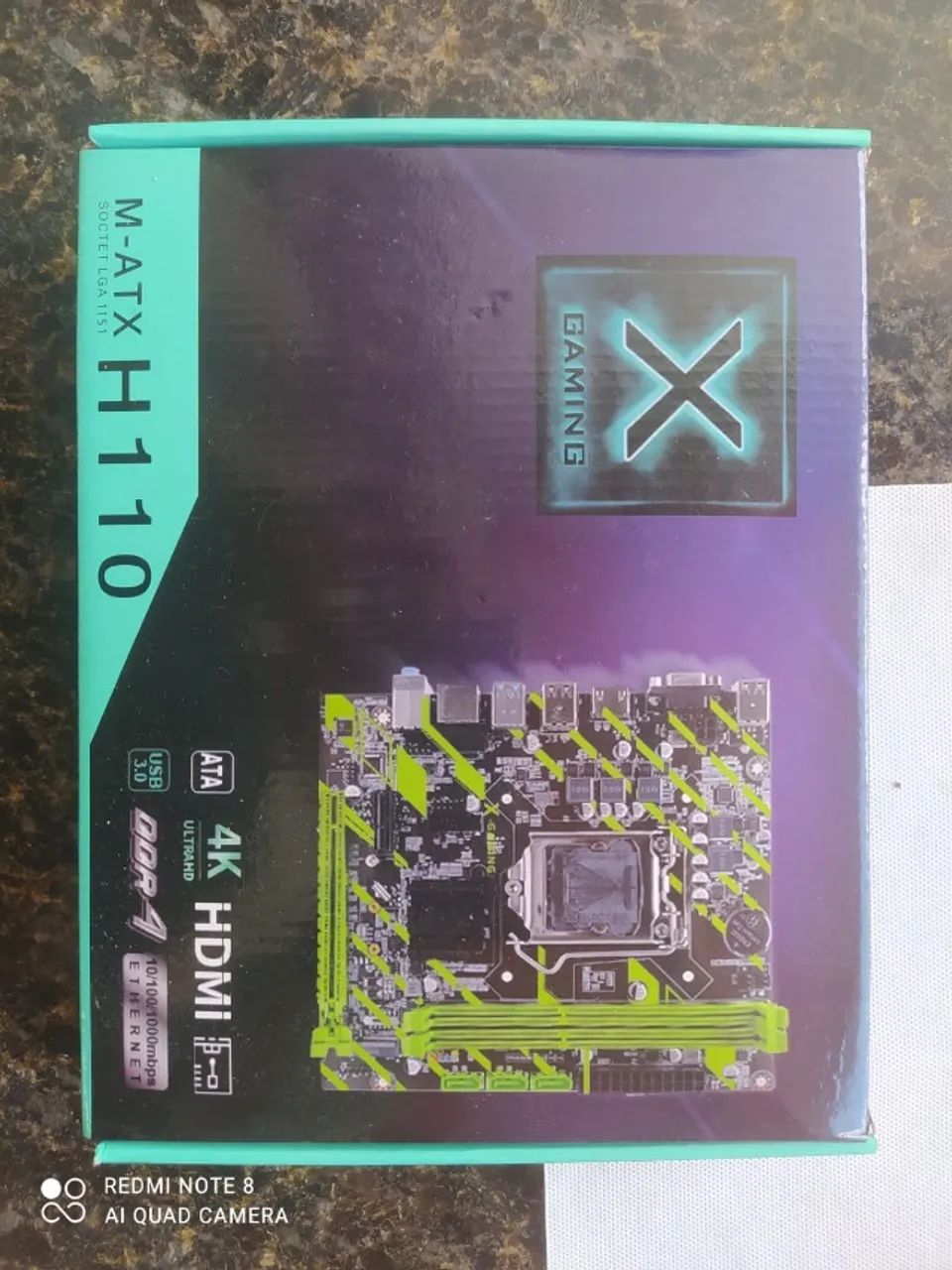 Placa Mãe H110 USB 3.0 HDMI DDR4 - Foto 2