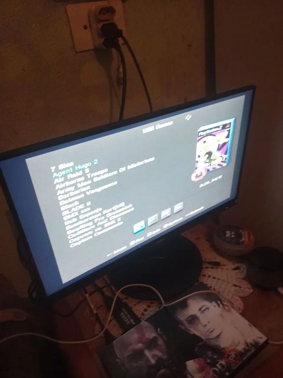 Monitor e vídeo game ótimo Estado 