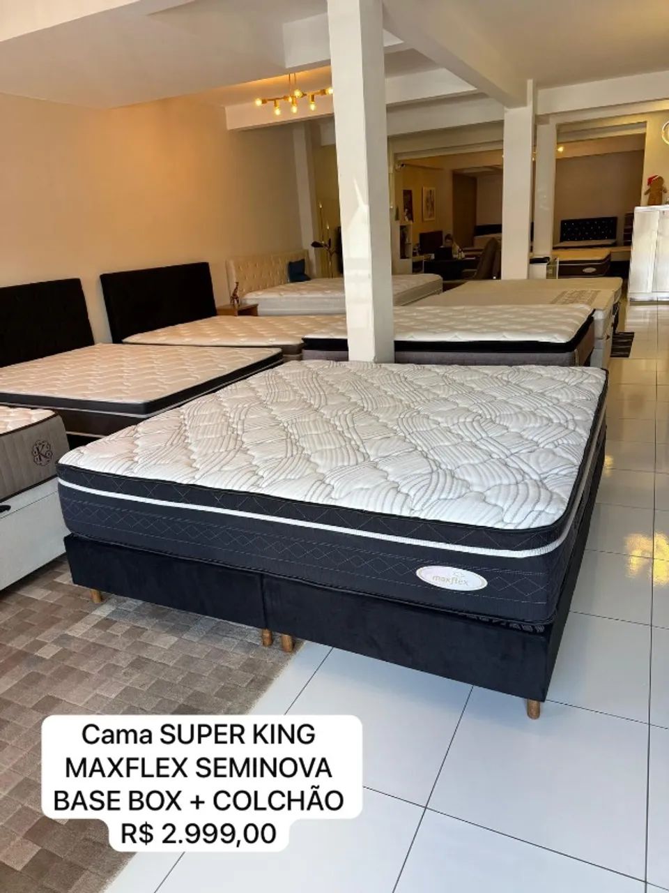 Colchão KING MAXFLEX SEMINOVO TOP - Entrega GRÁTIS!  - Foto 3