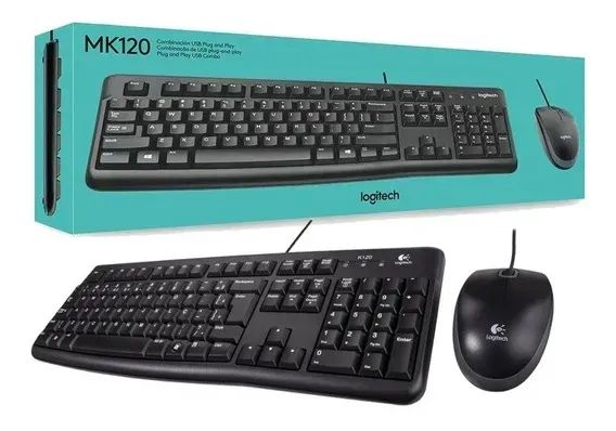 Kit Teclado e Mouse Logitech