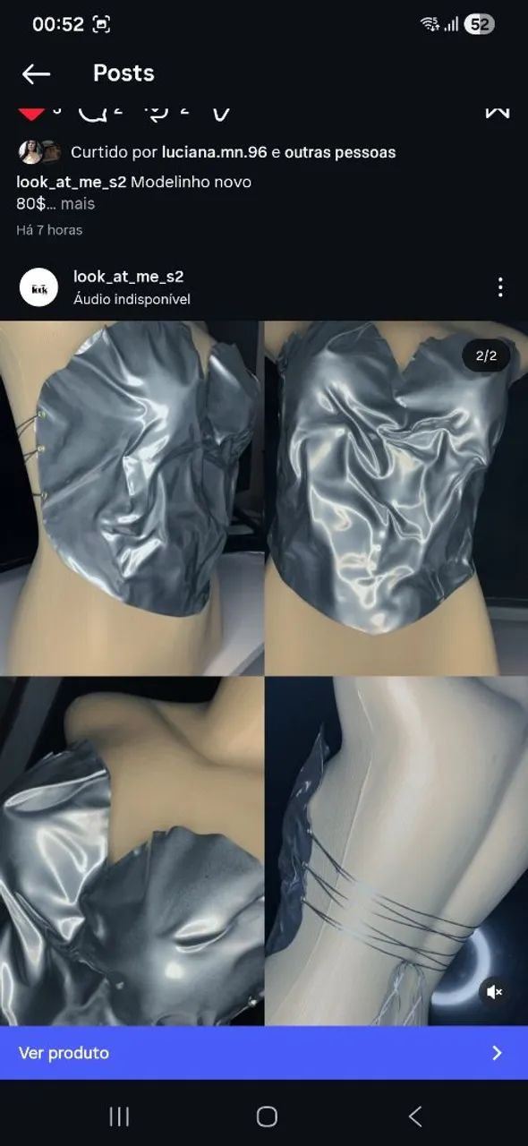 Silver Corset