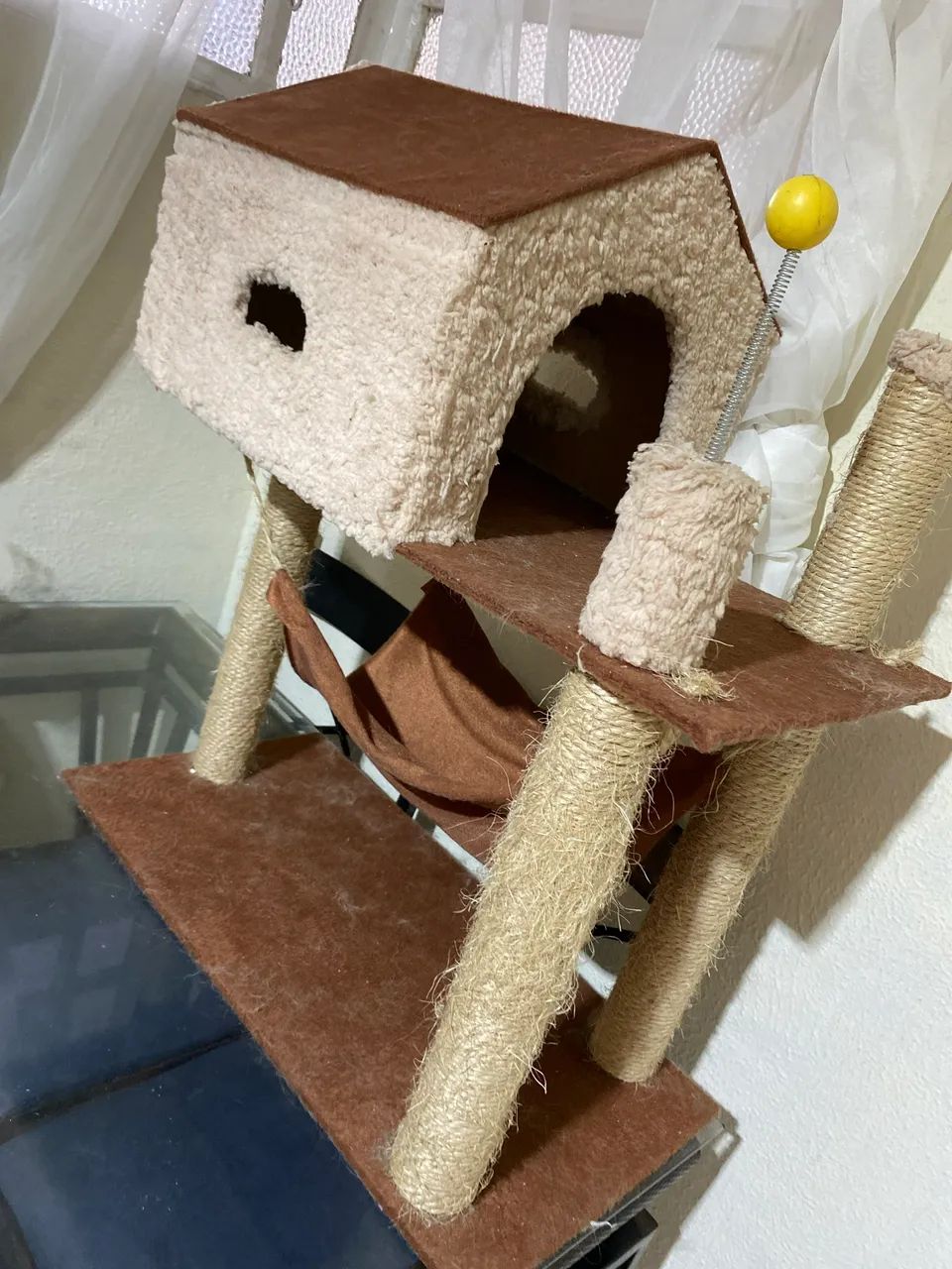 Casinha e arranhadores  de gato  - Foto 2