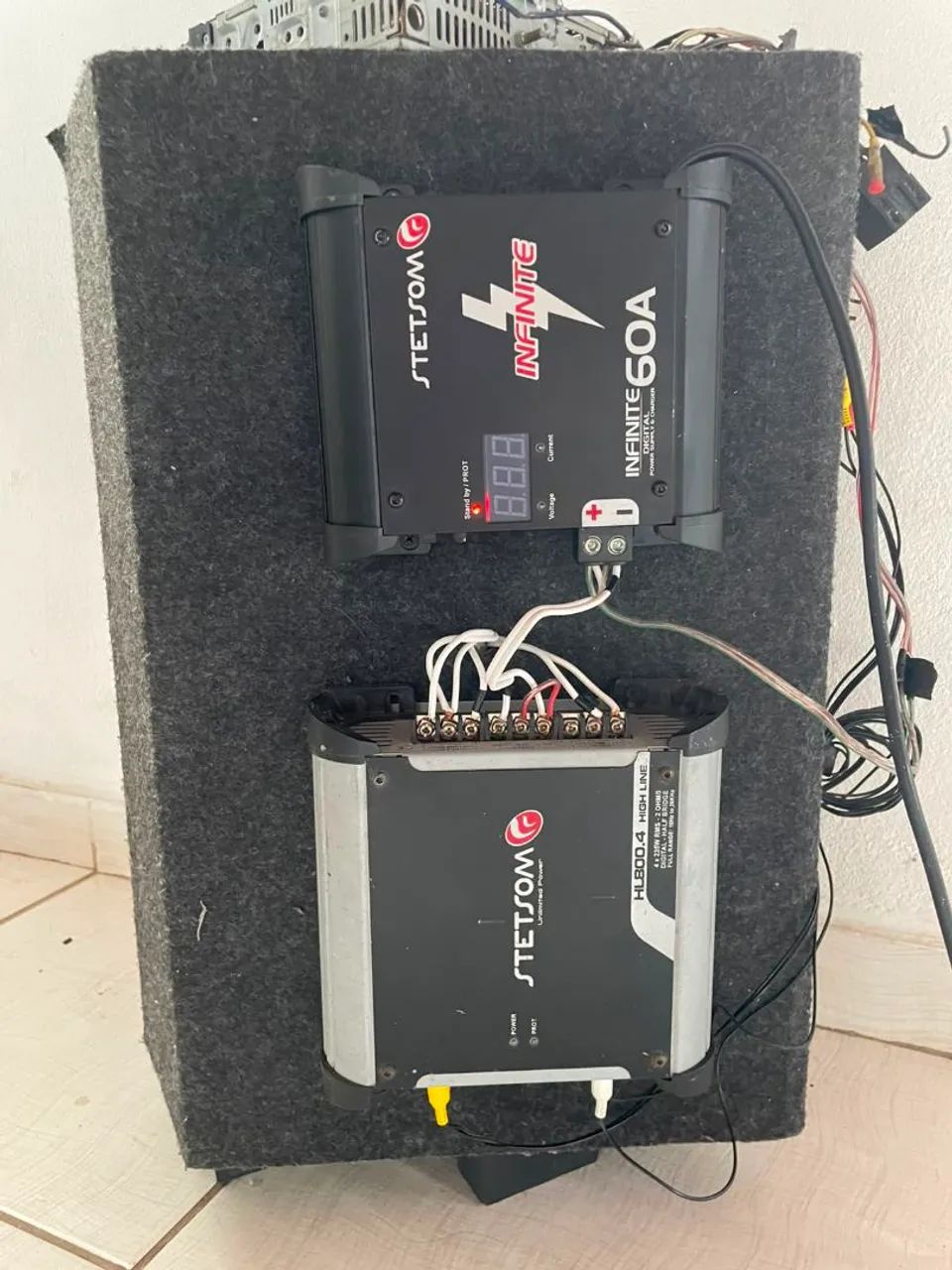 Corneta D200 alto-falante de 12 bomb detone módulo HL 800.4 alto-falante de 15 hpu
