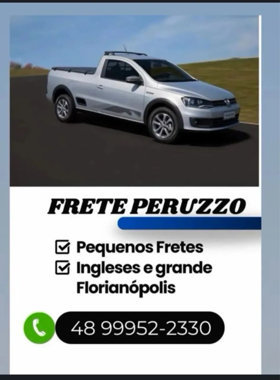 Frete Peruzzo ingleses norte da ilha