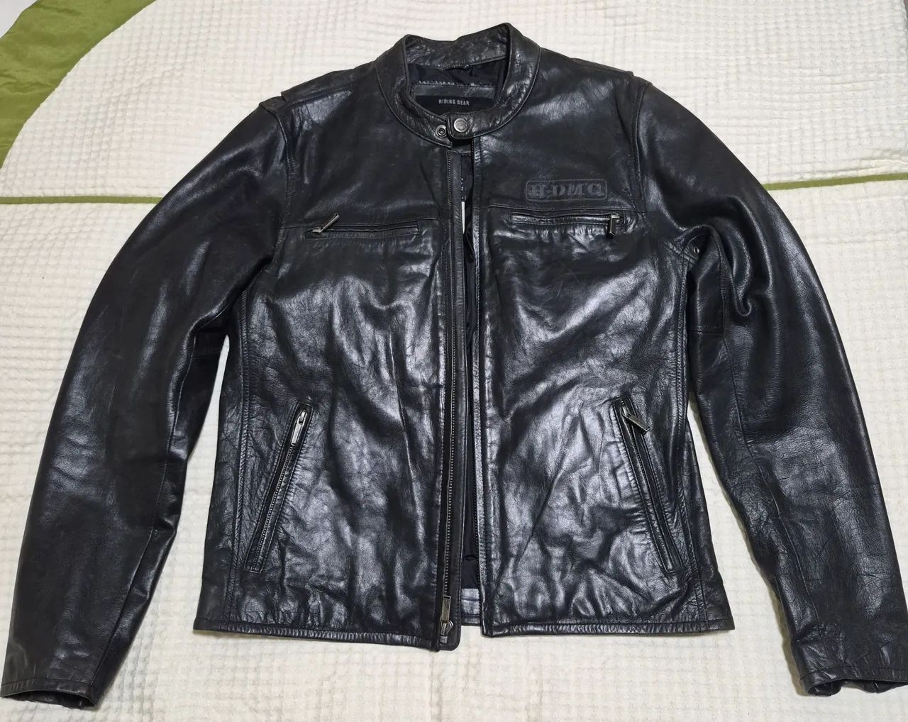 Jaqueta Harley Davidson Vintage #1 Black Label couro